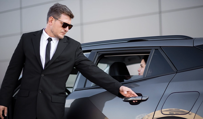 point to point vs hourly black suv service in california 